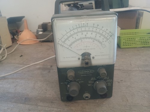 Strumento misura heathkit - di,