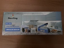 Termosaldatrice sigillatrice ad impulsi Nestling Pfs-300 Con Sacchetti Trasp