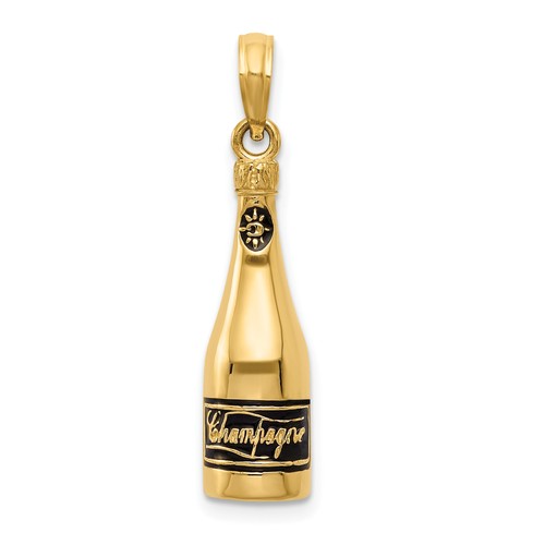 Ciondolo bottiglia champagne