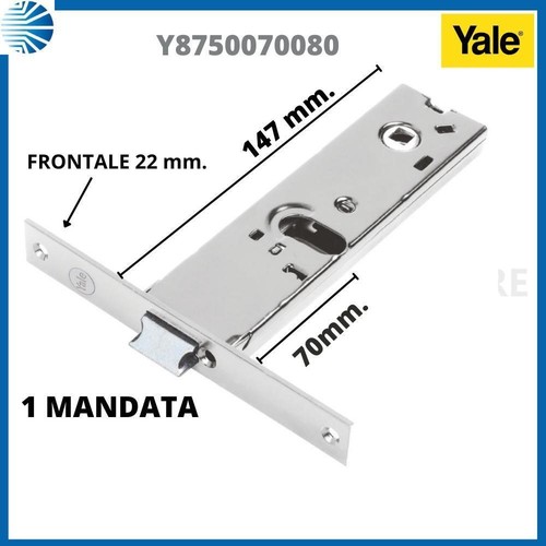 Serratura infilare fascia - infilare, a