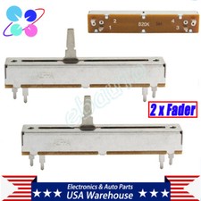 2 pezzi ricambio fader canale