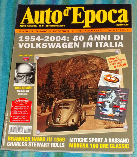 Auto epoca rivista - auto, di