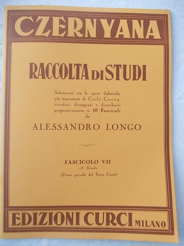 Czernyana raccolta studi - czernyana, x