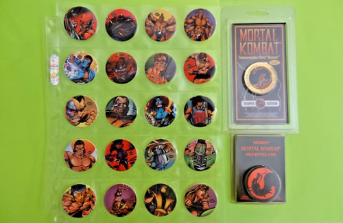Pogs mortal kombat slammer - mortal,