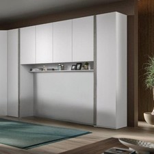 Armadio a ponte Ettore bianco