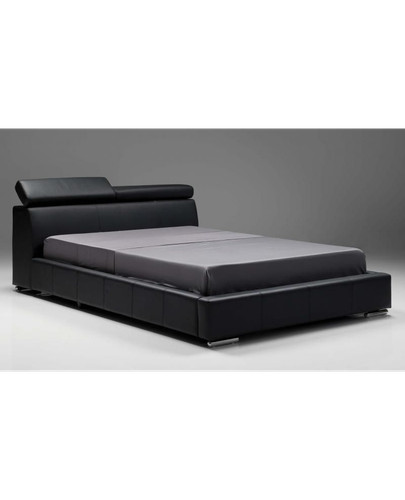 Letto contenitore ecopelle - letto,