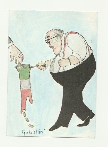 Cartolina postale satira - cartolina,