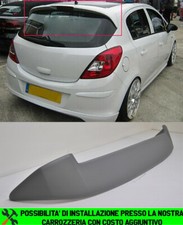 OPEL CORSA D 5 PORTE SPOILER SUL LUNOTTO POSTERIORE LOOK SPORTIVO