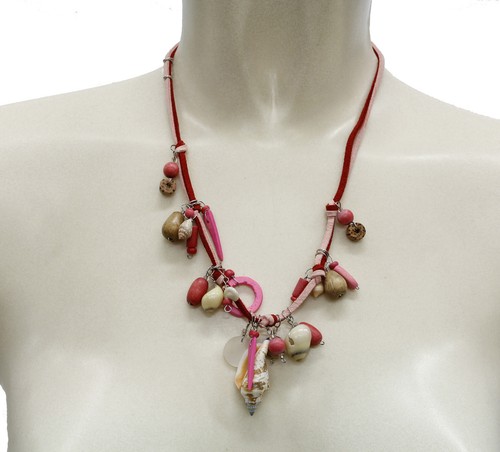Collana donna turchese rosa - donna,