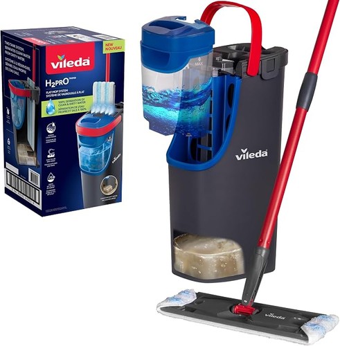 Vileda h2pro flat mop bucket - flat,