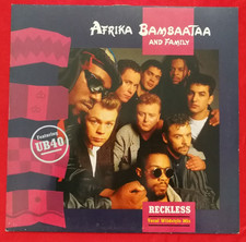 AFRIKA BAMBAATAA ft UB 40 - RECKLESS - 12" MAXI SINGLE VINILE DISCO MIX ANNI 80