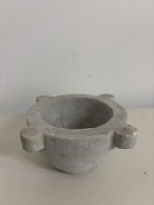 Mortaio In Marmo Alto 11 Cm