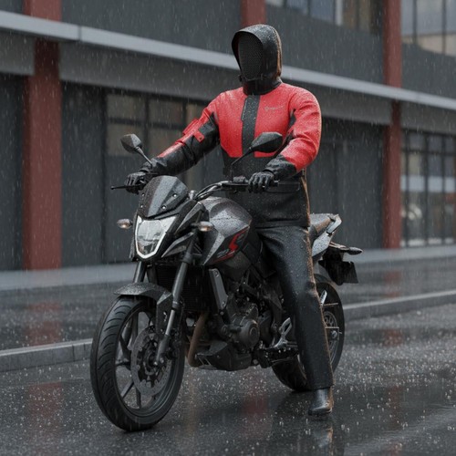 Tuta antipioggia motociclo due - antipioggia,