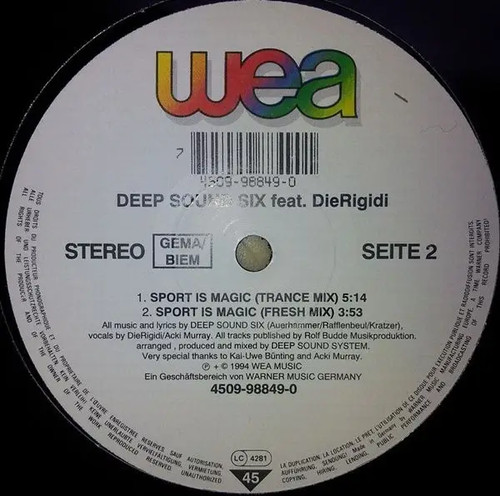 Deep sound six sport magic - sound,