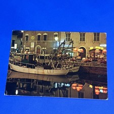 CESENATICO PORTO CANALE CASA NATALE DI MARINO MORETTI CARTOLINA