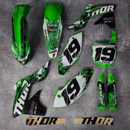 Plastiche grafica kawasaki - +,