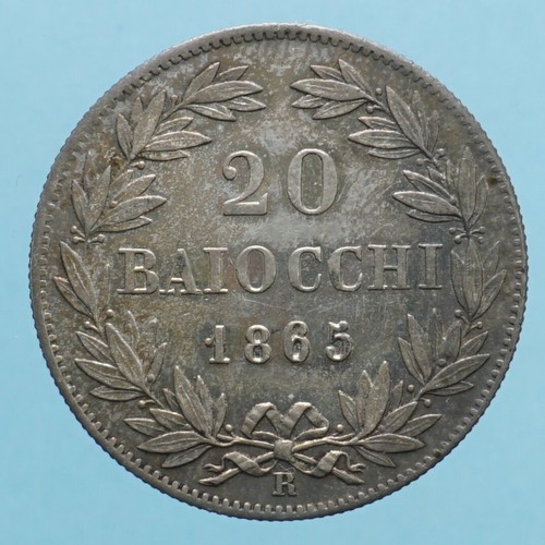 Pio baiocchi 1865 roma - ix,