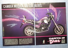 MOTOSPRINT988-PUBBLICITA'/ADVERTISING-1988- CAGIVA 125 BLUES