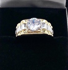 Anello da uomo in oro 9 ct -