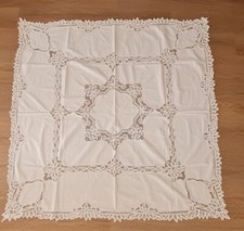 Antica tovaglia quadrata