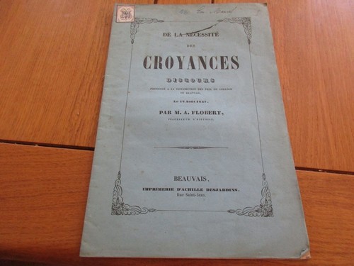 Necessite des croyances - de,