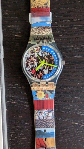 Montre swatch paella gz126 - montre,