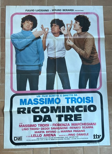 Manifesto ricomincio tre - ricomincio,