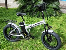 E-bike FAT 20 Argento Forcella