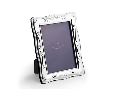 Portafoto con cornice silver - portafoto,
