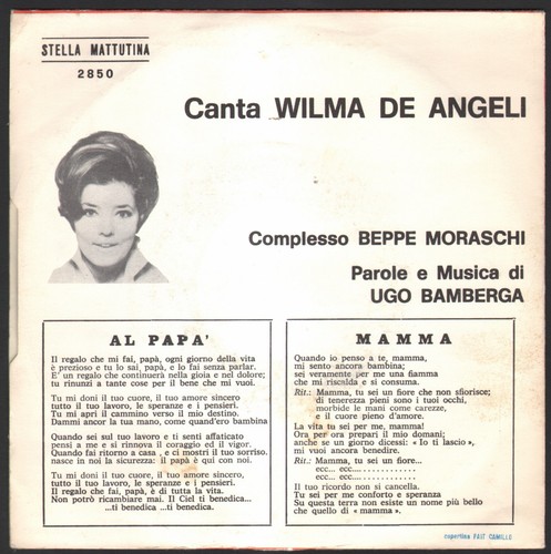 Wilma angelis papa 1 - angelis, al