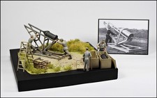 Diorama test razzo - diorama,