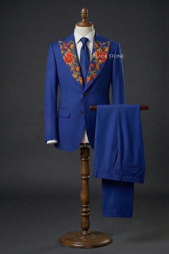 Set sposo uomo pezzi blu - pezzi,