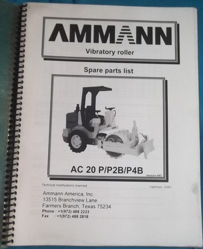 Manuale parti rullo - parti,