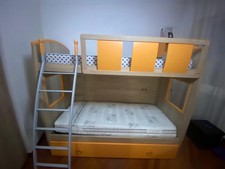 Letto A Castello 3 Posti Con 3
