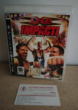 TNA IMPACT! TOTAL NONSTOP ACTION WRESTLING PS3 USATO CON POSTER MIDWAY