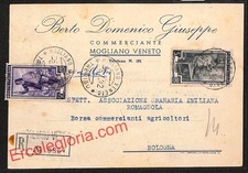ak0265 - STORIA POSTALE - Treviso Provincia - Mogliano Veneto