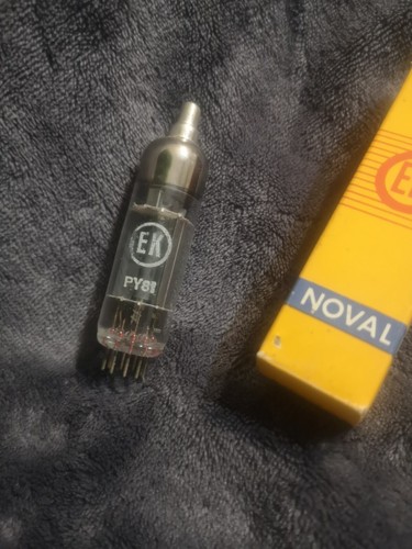 Valvola tube py81 noval - valvola,