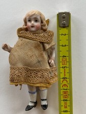 MO413 BAMBOLA MINIATURA BISQUIT - LITTLE PORCELAIN DOLL XIX CENTURY