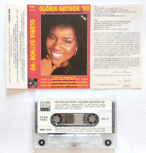 Gloria gaynor all new - gloria, '90