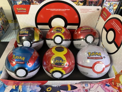 Pokemon pokeball tin e25 - 6x,