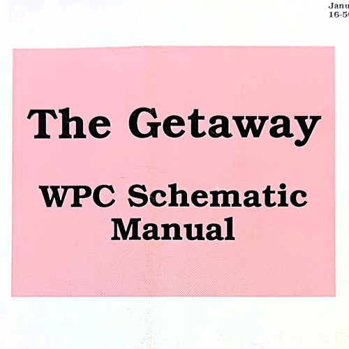 Williams the getaway flipper - williams,
