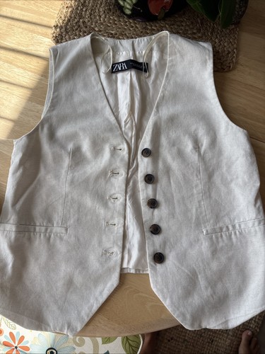 Gilet zara misto - misto, lino