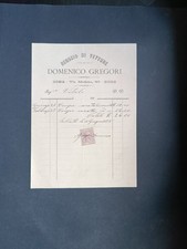 Fattura antica Negozio di