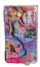 Barbie sirena magia - barbie, floreale