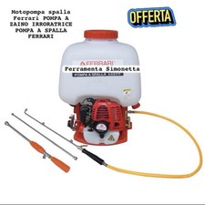 MOTOPOMPA POMPA A SPALLA