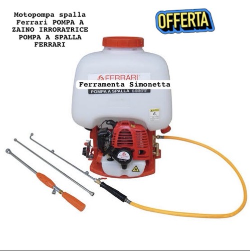 Motopompa pompa spalla - motopompa,