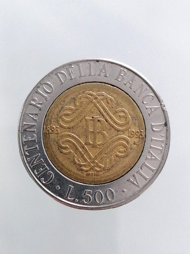 500 lire centenario della - 500,
