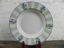 PIATTO FONDO Cipa in Porcellana PORCELLANE ITALY Vintage Design con FIORI Blu 