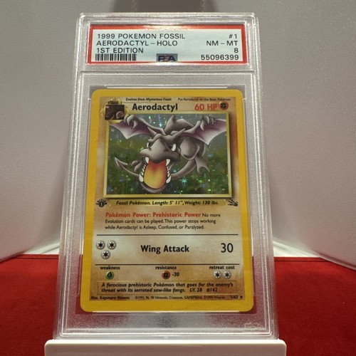Pokemon 1999 wotc fossil - fossil, psa