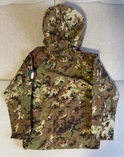 GORETEX MILITARE VEGETATO GIACCA IMPERMEABILE TG.46